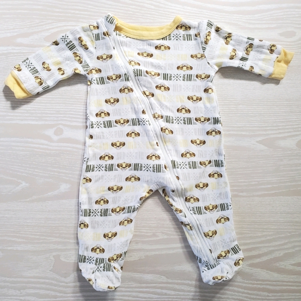 Disney Baby Simba zipper sleeper - 6 months